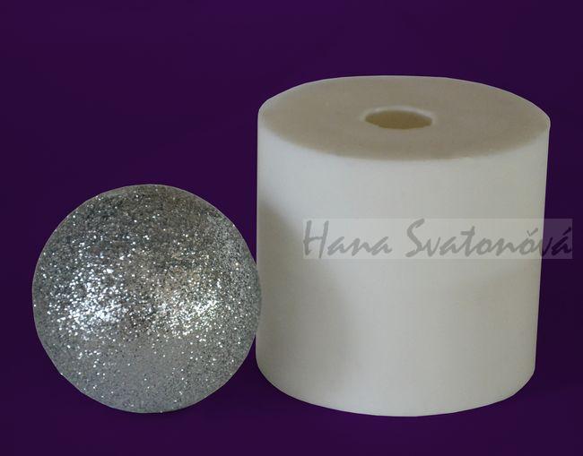 Koule stříbrná mat 4,5cm