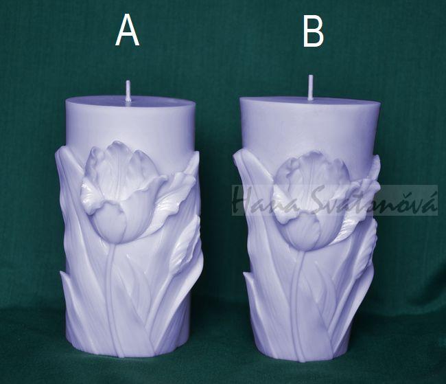 Tulipány Válec konický - výška 12,5cm
